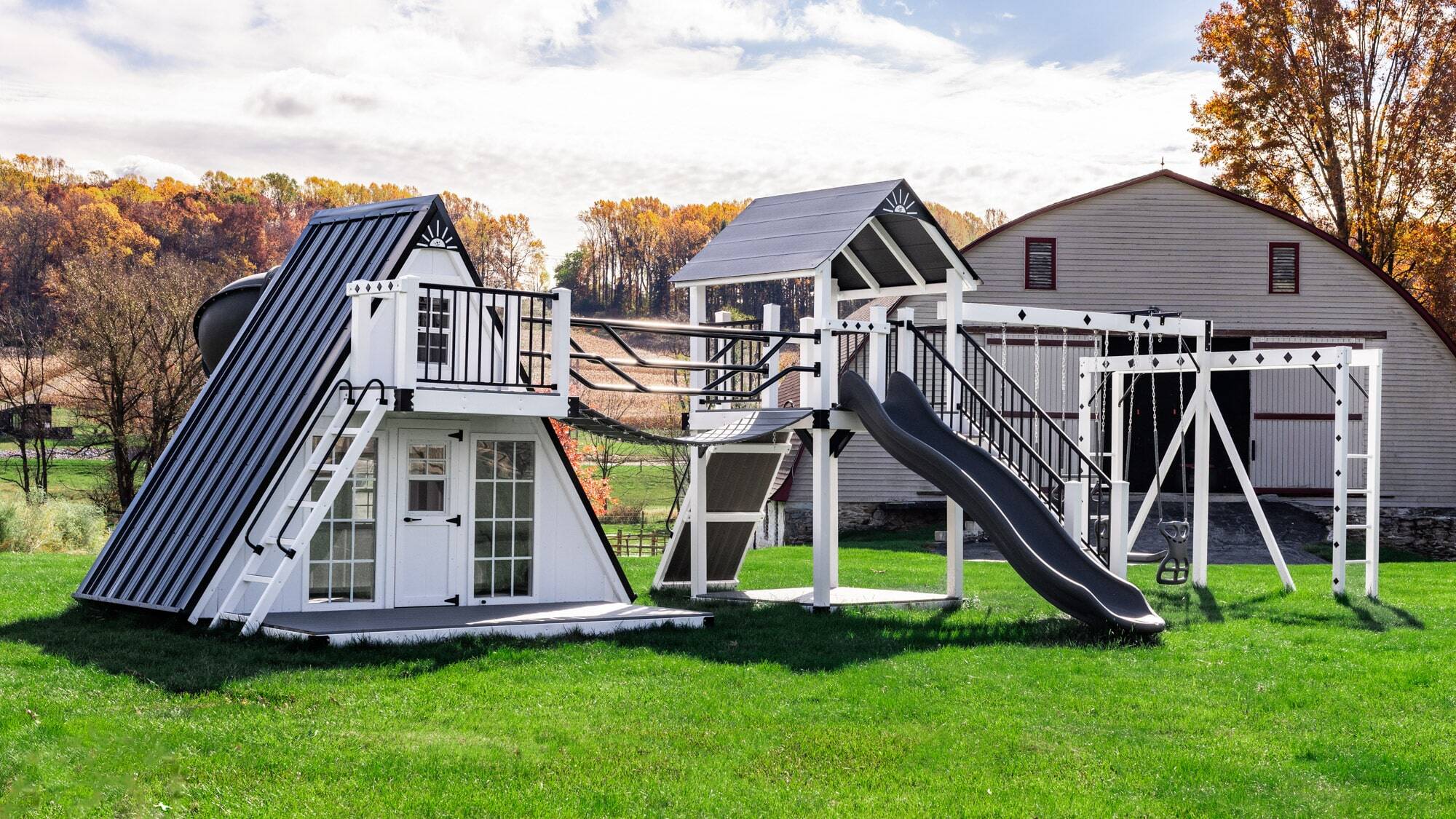 The Chalet A-frame Playhouse from King Swings