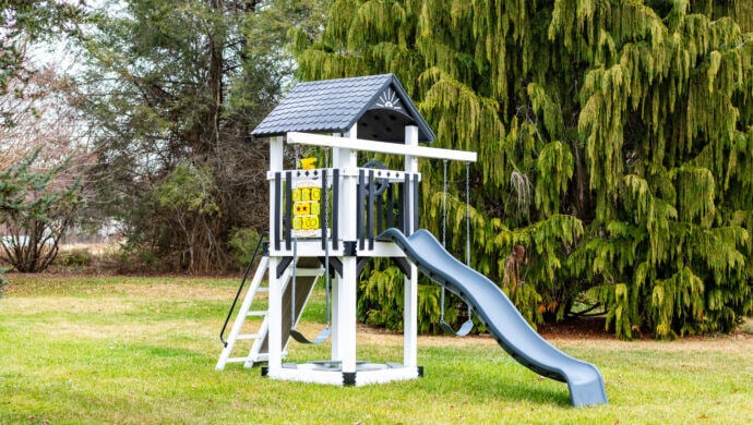 Small Playgrounds for Backyards: The Care-Bear Castle