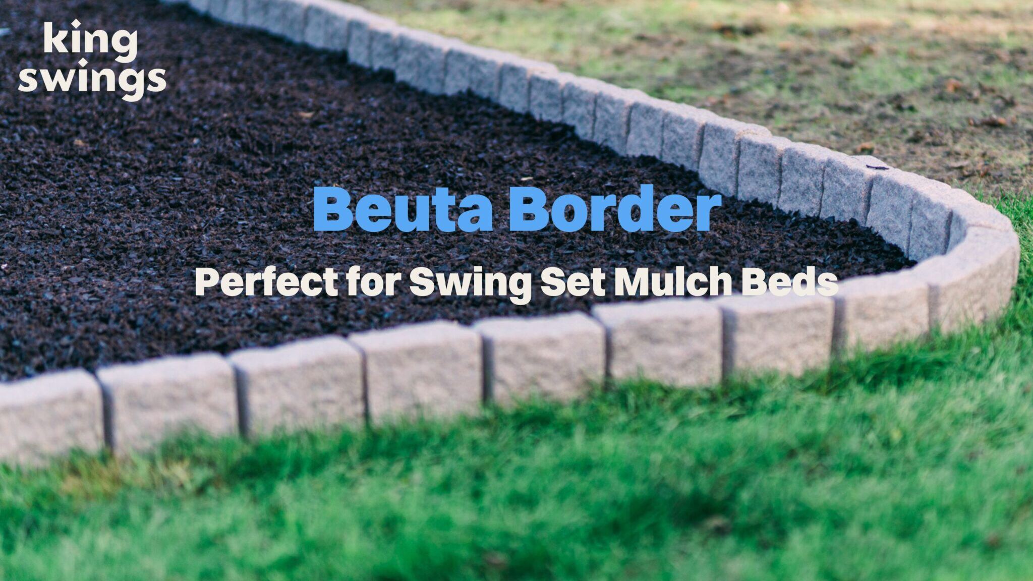 The Perfect Swing Set Play Area Border: Beuta Border