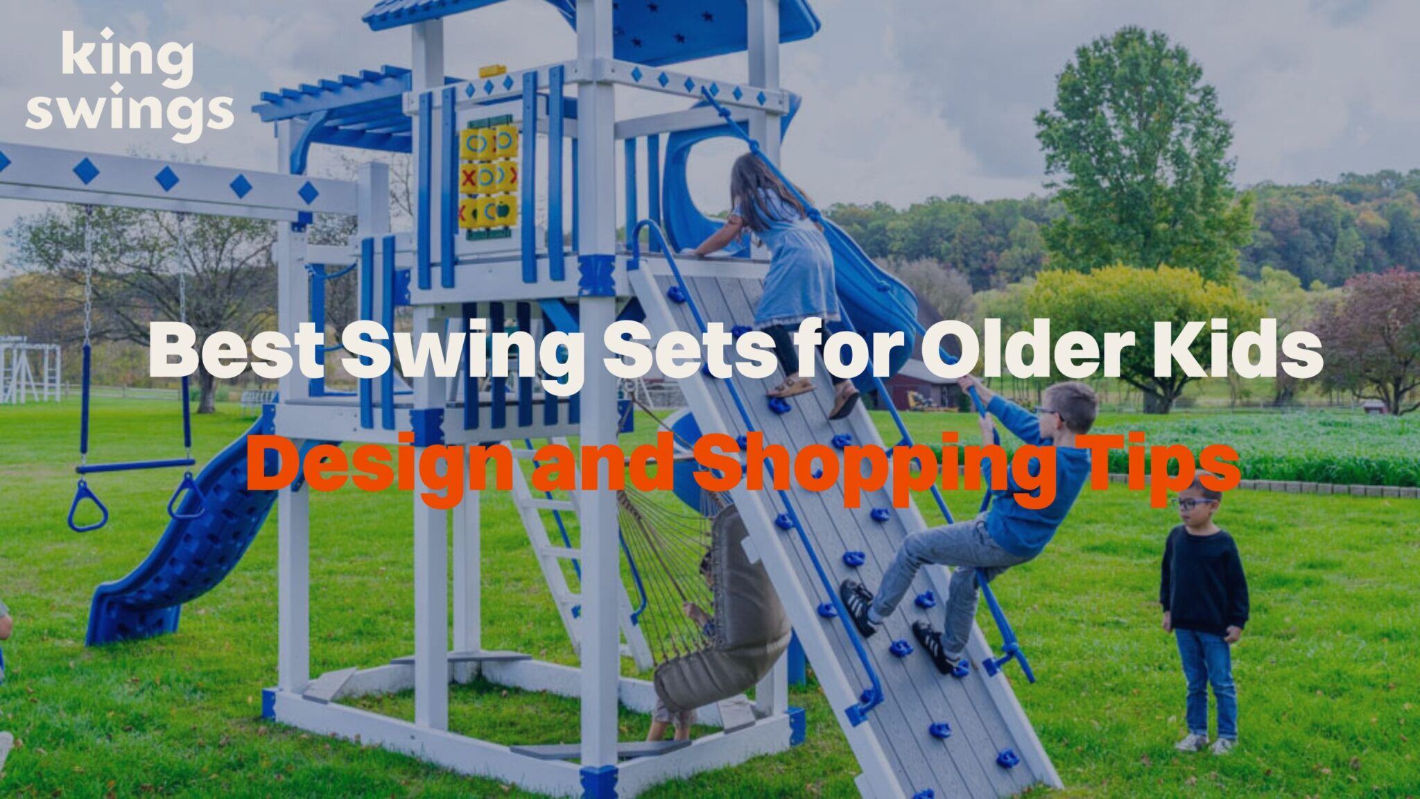 Best Swing Sets for Older Kids: How to Customize