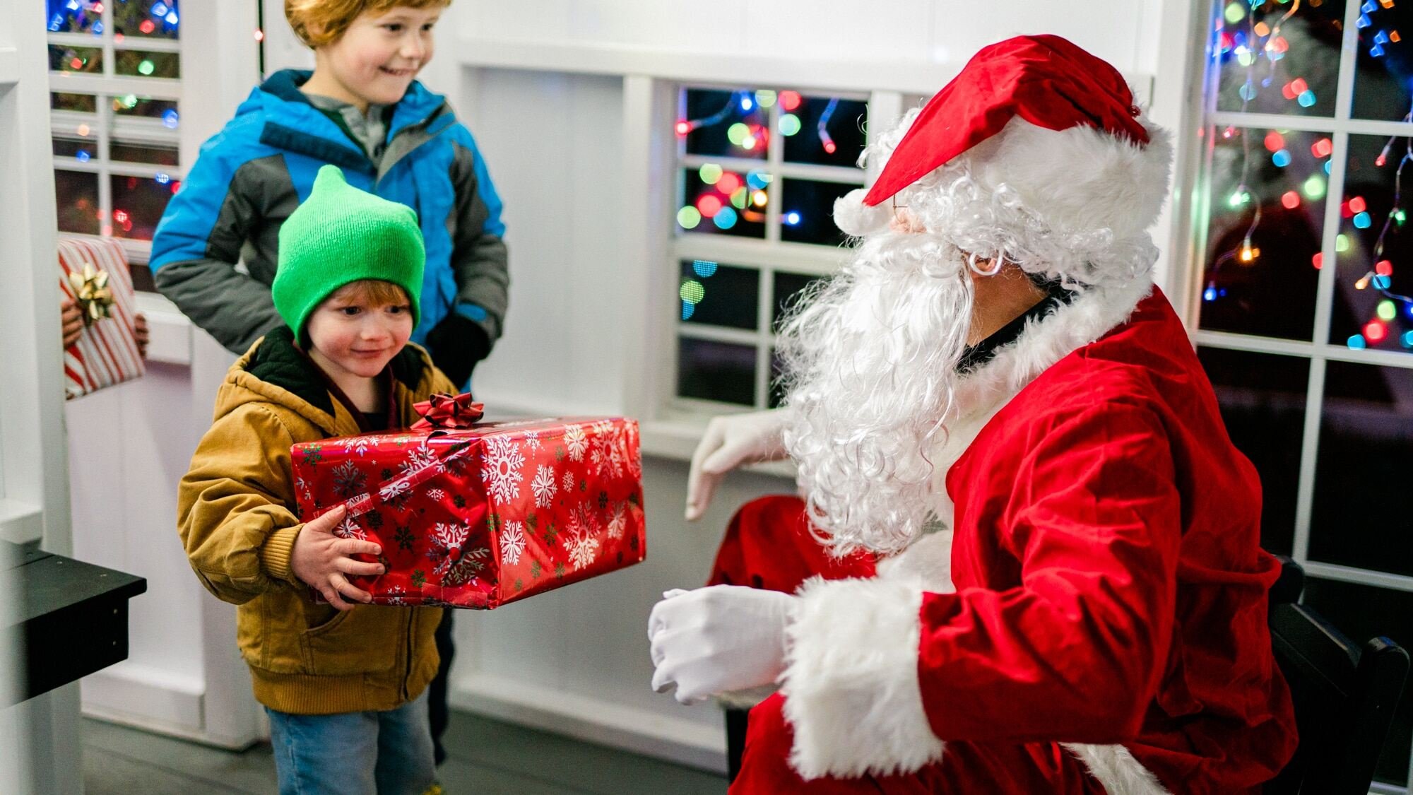 Christmas Swing Set and Playhouse Deliveries