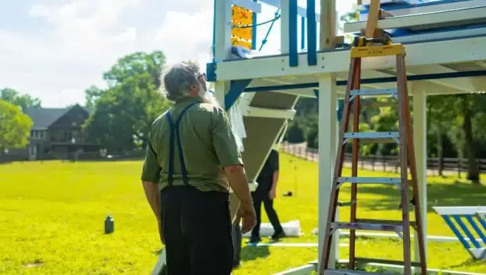 Amish Swing Set? Are they really Amish-made?