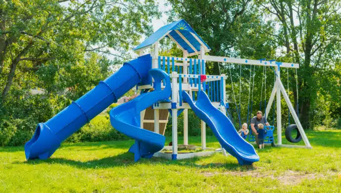 Best Swing Set Tower for All Ages: The Double-Deck Tower