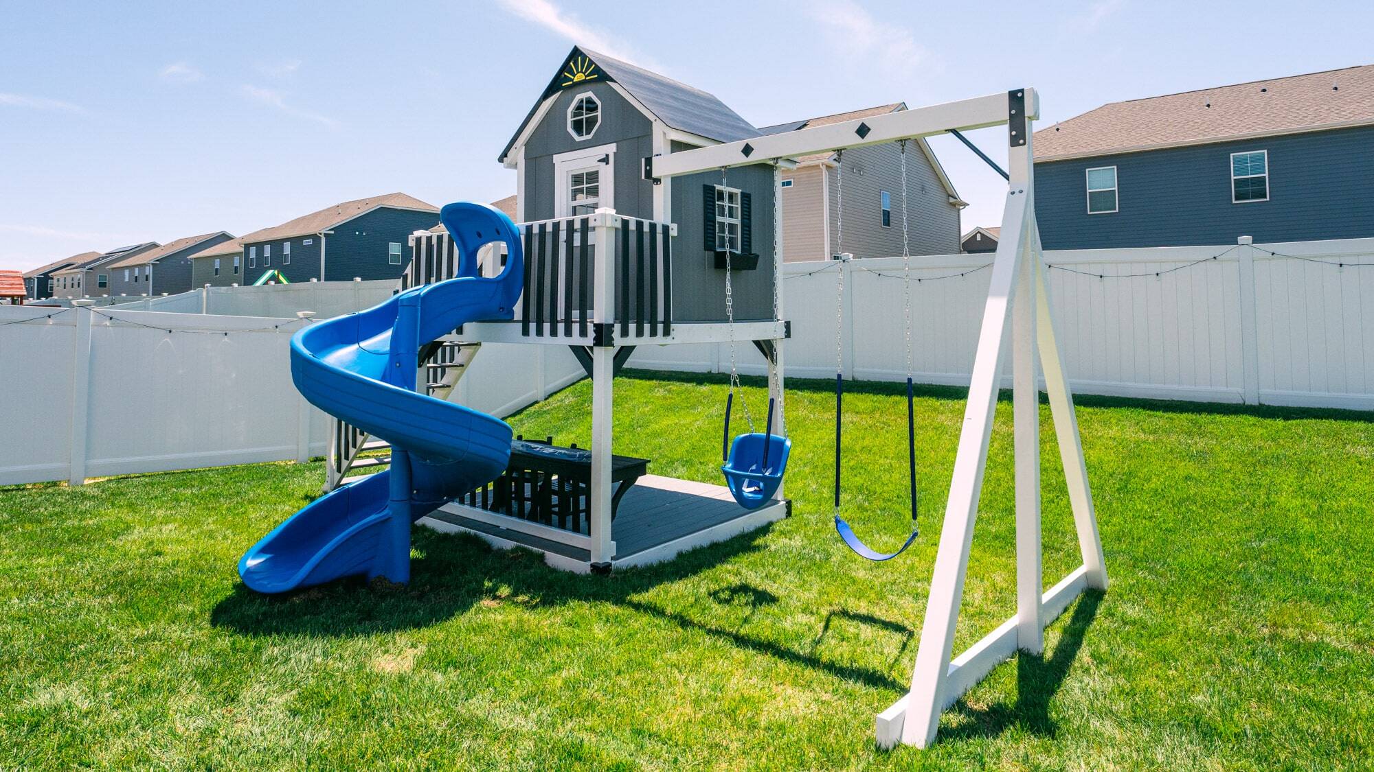 Airbnbs and Vinyl Swing Sets: A Perfect Match