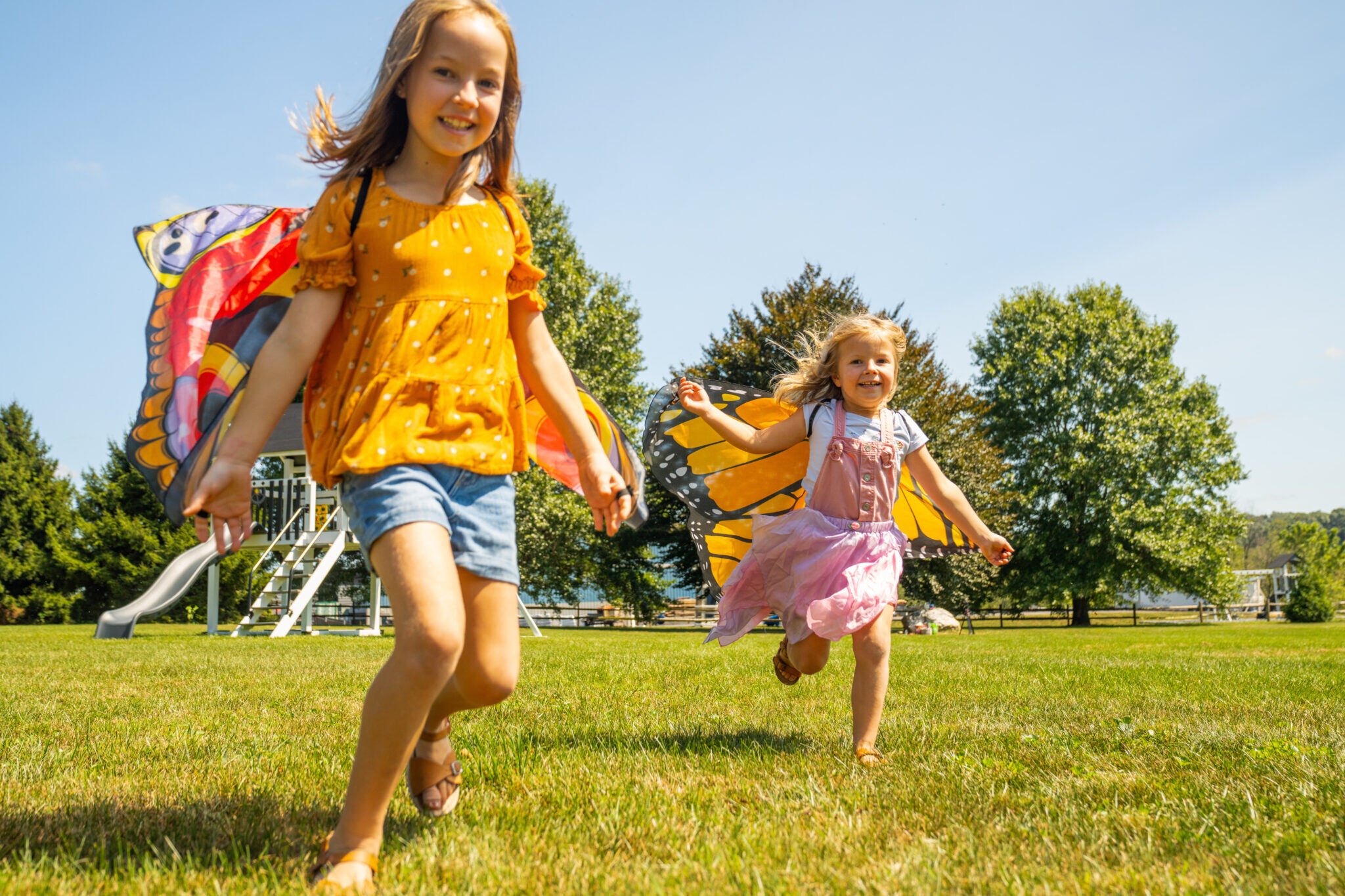 Backyard Playset and Halloween Dress-up Safety