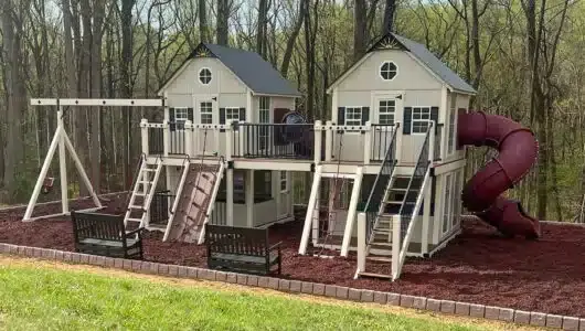 Swing Set Site Prep: Do you need a leveled pad?